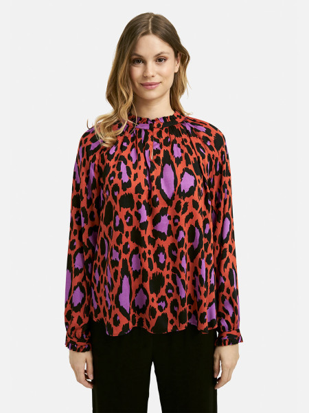 Bild von MILANO ITALY Damen Bluse, rotorange