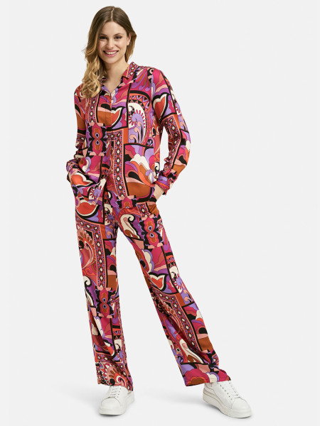 Bild von MILANO ITALY Damen Hose, lila