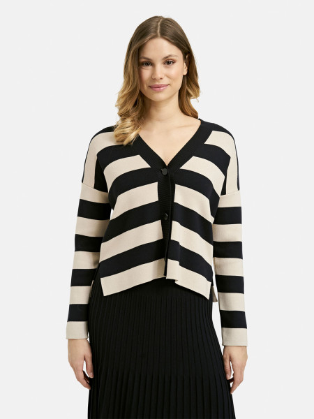 Bild von MILANO ITALY Damen Strickjacke, dunkelblau