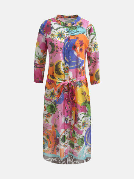 Bild von MILANO ITALY Damen Kleid, rosa