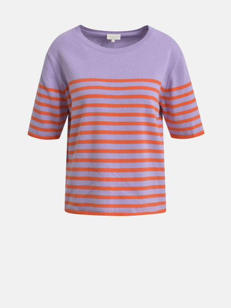 Bild von MILANO ITALY Damen Kurzarmpullover, lavendel