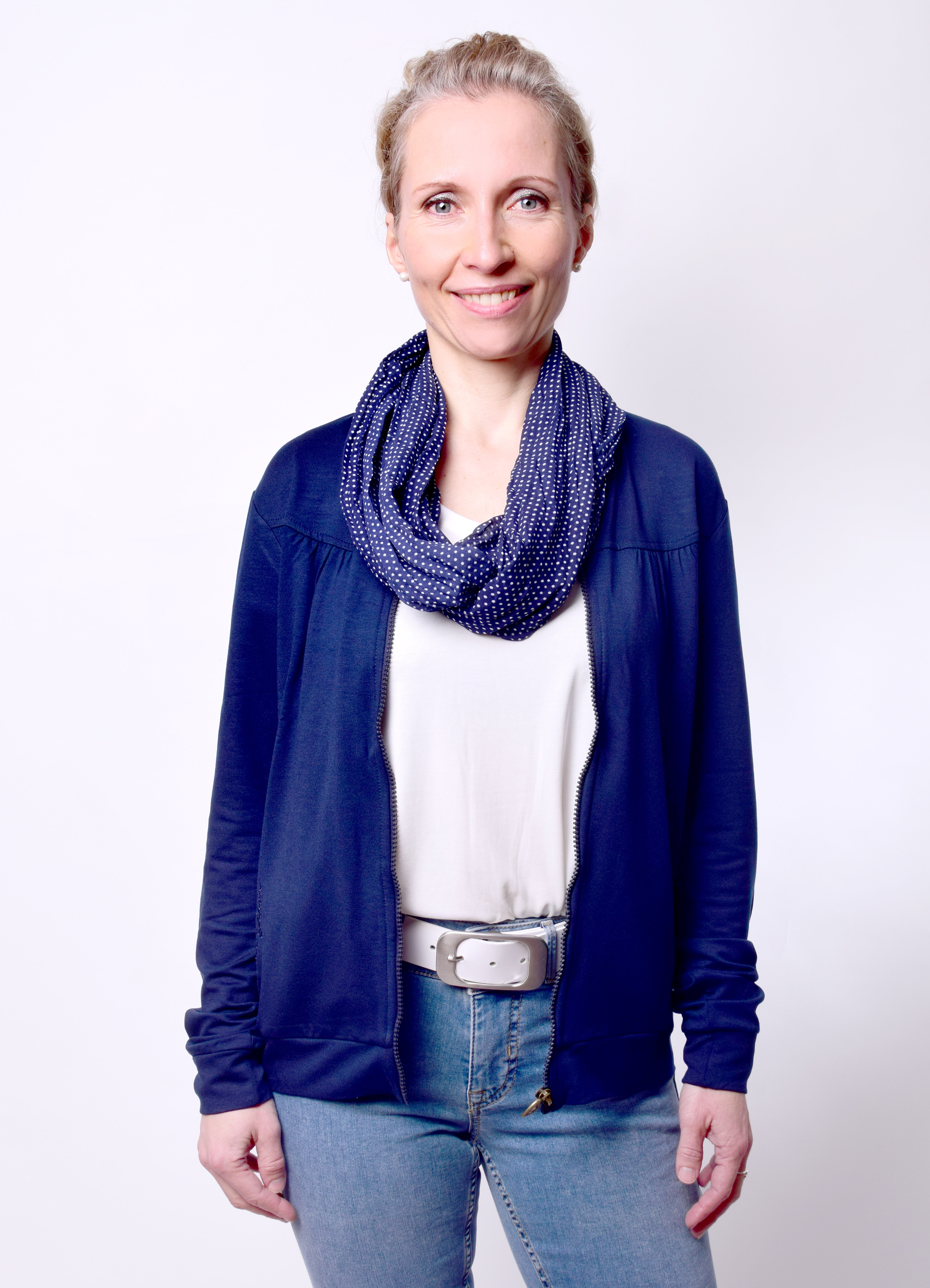 Bild von einfach Schön Sweatjacke Livi marine