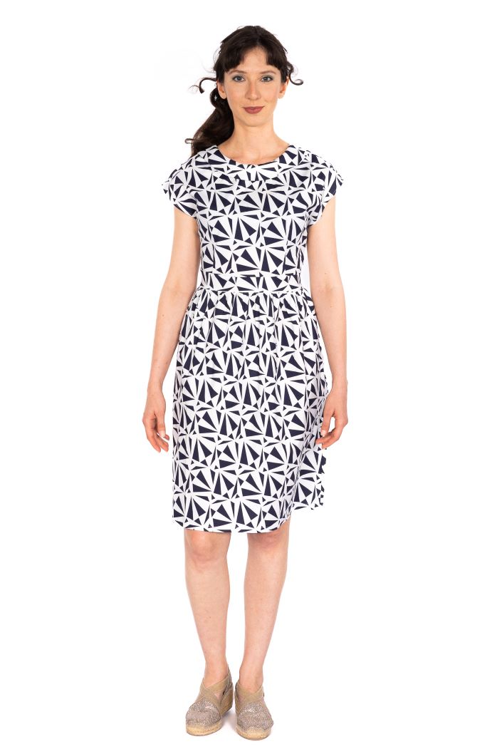Bild von einfach Schön Kleid Birgit blau