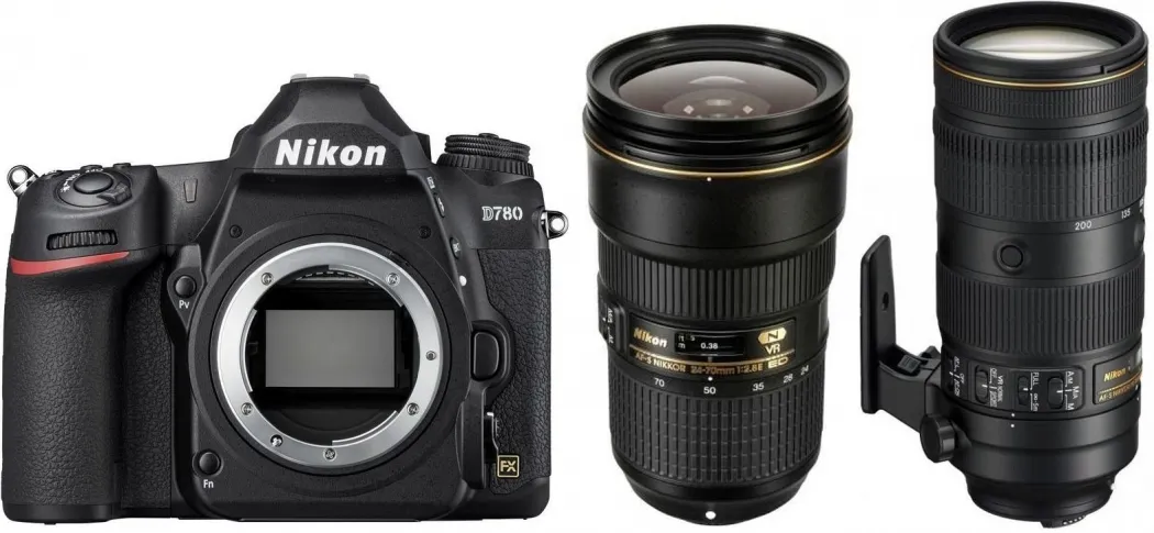 Bild von Nikon D780 + AF-S 24-70mm f2,8E ED VR + AF-S 70-200mm f2,8E FL ED VR