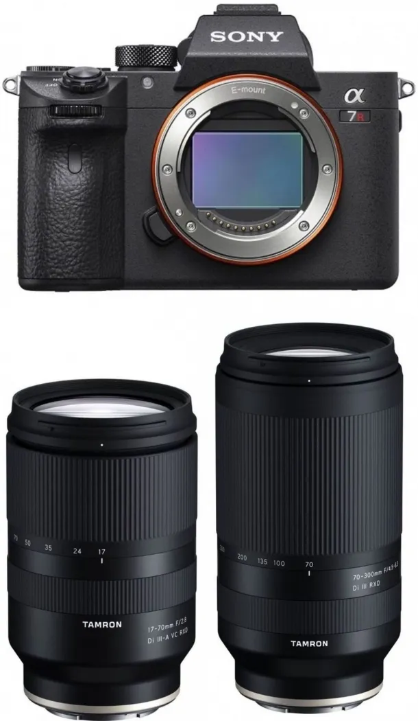 Bild von Sony Alpha ILCE 7RM3A + Tamron 17-70mm f2,8 + 70-300mm f4,5-6,3