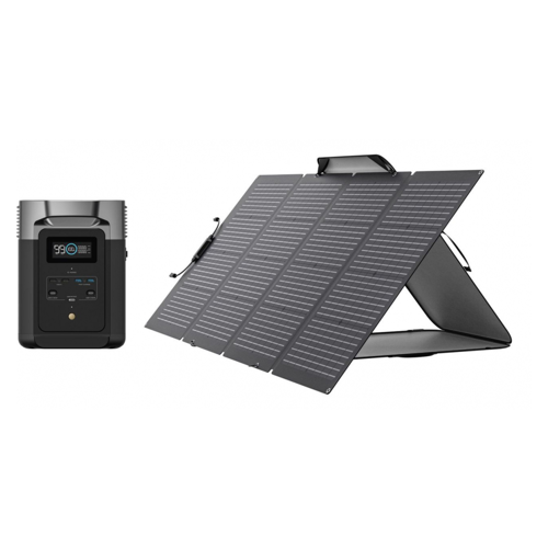 Bild von EcoFlow DELTA 2 + 220W Solarpanel – Ihre mobile Notstromversorgung