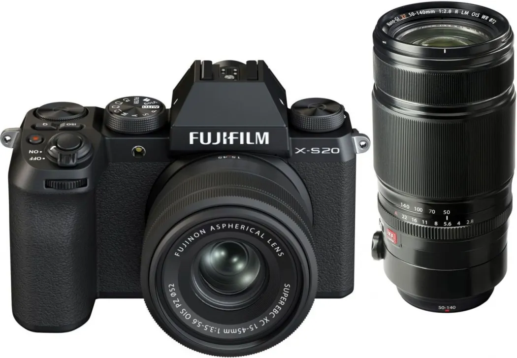 Bild von Fujifilm X-S20 + XC 15-45mm + XF 50-140mm