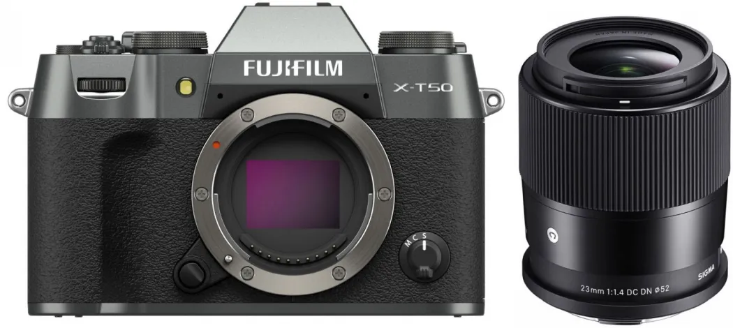 Bild von Fujifilm X-T50 Anthrazit + Sigma 23mm f1,4 DC DN (C)