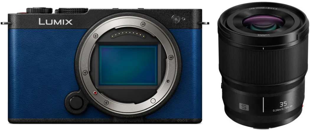 Bild von Panasonic DC-S9 Gehäuse blau + Lumix S 35mm f1,8 - abzgl. 200,00€ Frühlings Sofortrabatt