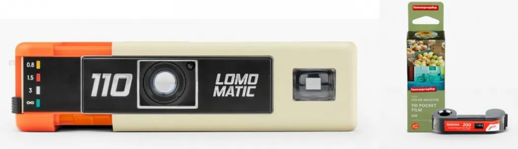 Bild von Lomography 110 Golden Gate + Color Tiger Film