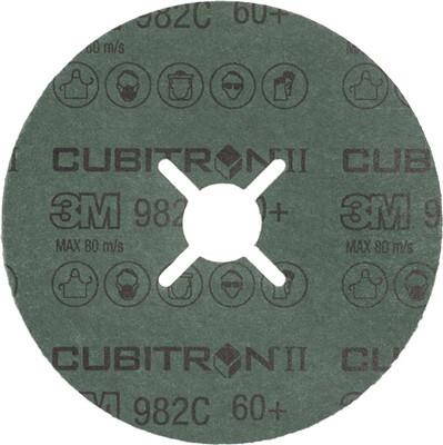 Bild von 3M Fiberscheibe 125x22mm 80+ 982C cubitron II VE=25 (Pack mit 25 St) (7000028197)
