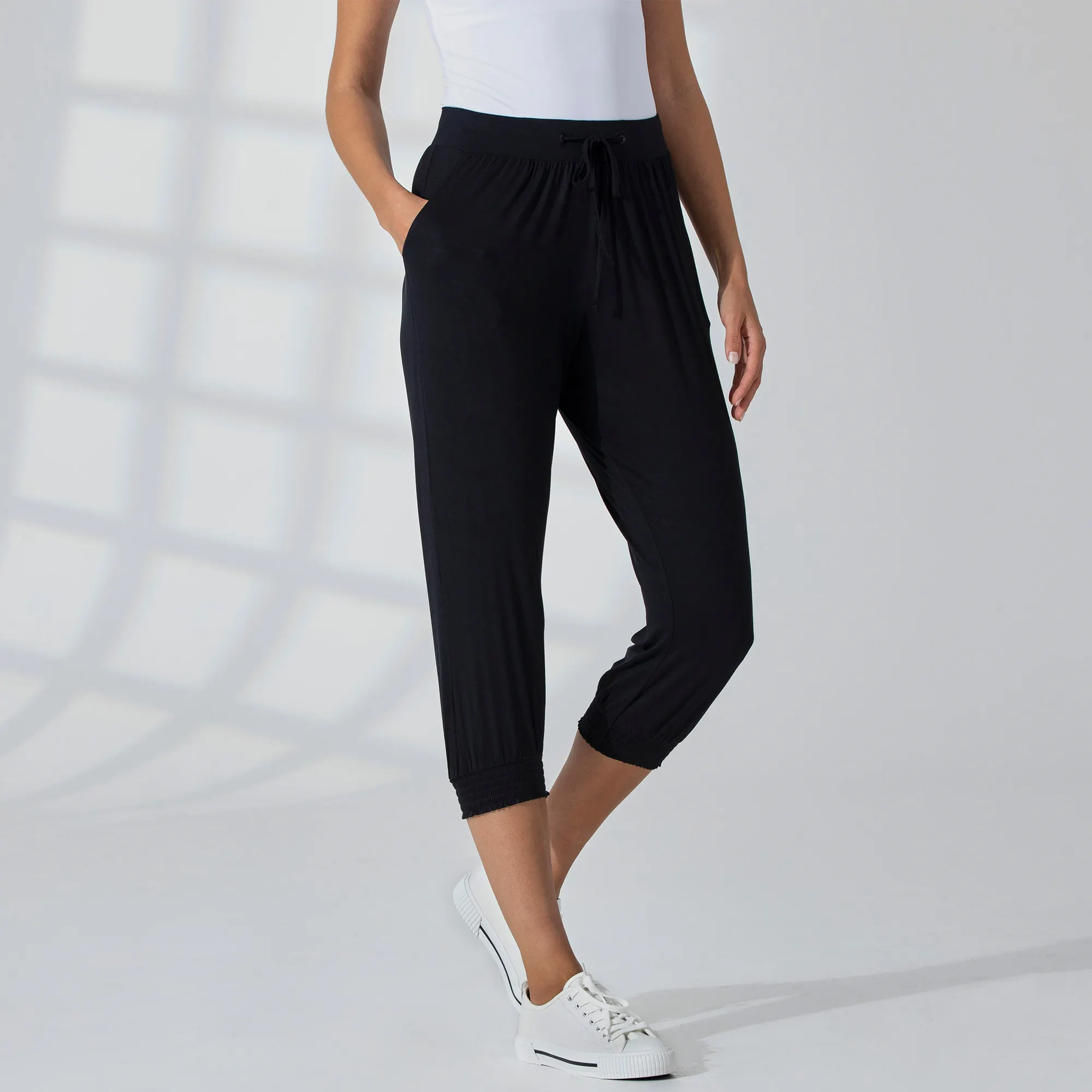 Bild von Damen-Haremhose mit Bindebändern
