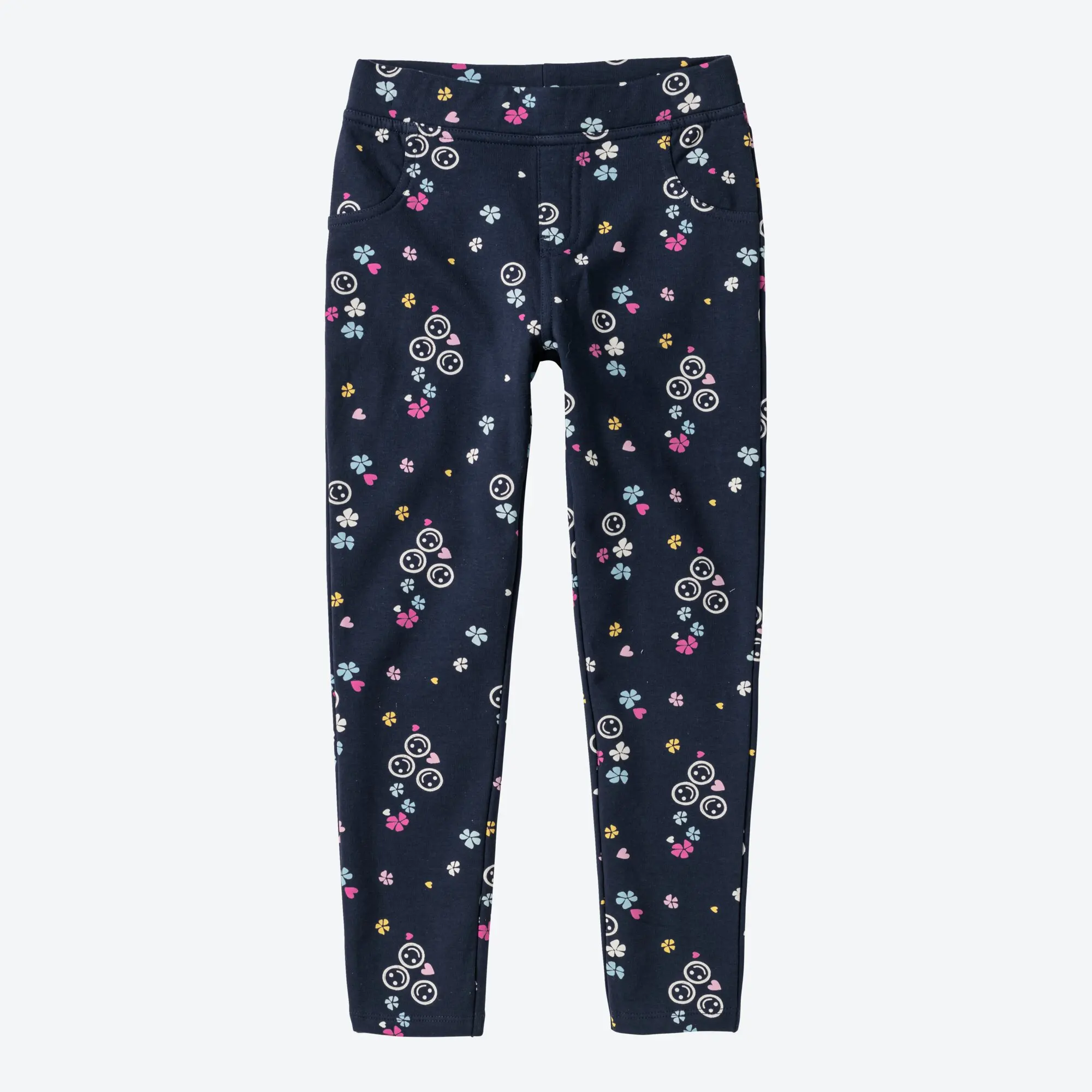 Bild von Kinder-Mädchen-Leggings mit Blümchen