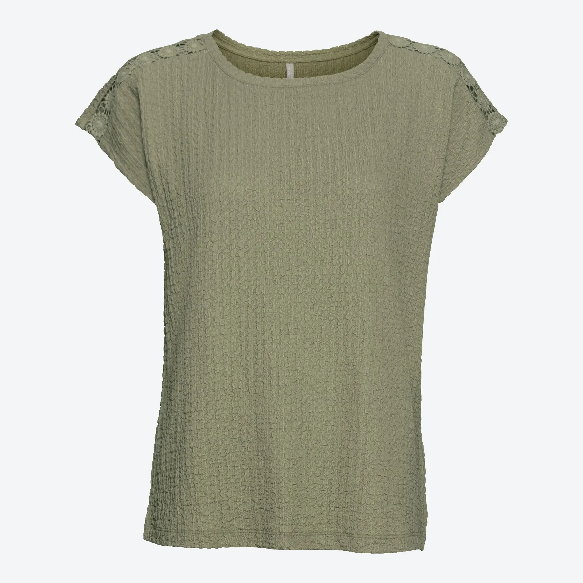 Bild von Damen-T-Shirt mit Spitze