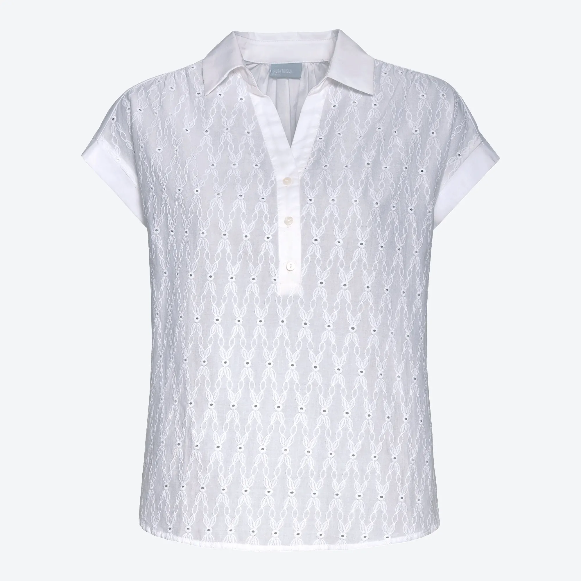 Bild von Damen-Bluse mit Stickerei