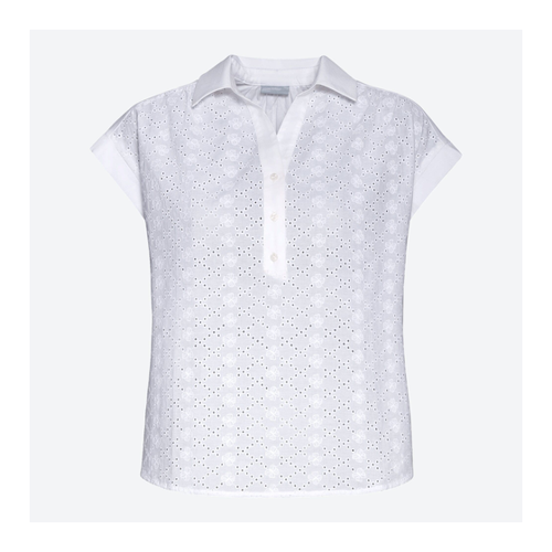Bild von Damen-Bluse mit Stickerei von Laura Torelli Classic