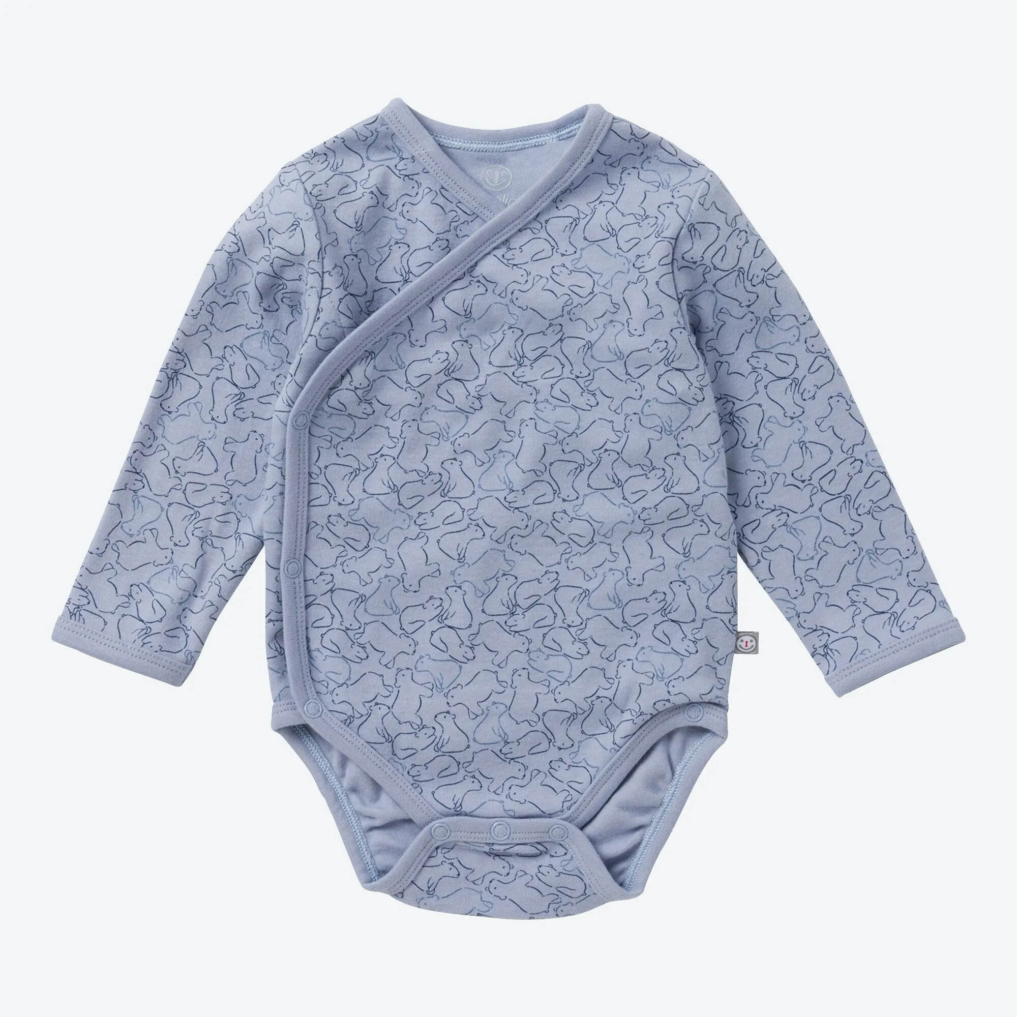 Bild von Baby-Jungen-Newborn-Body im Wickel-Style