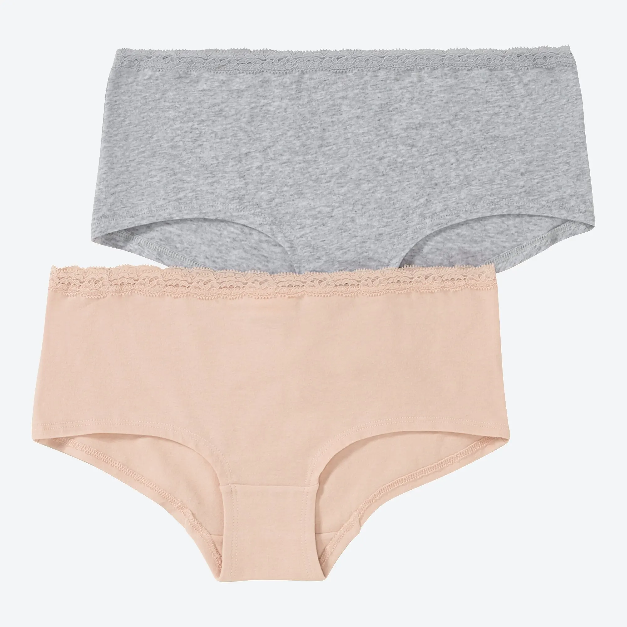 Bild von Teener-Mädchen-Panty mit Spitze, 2er-Pack