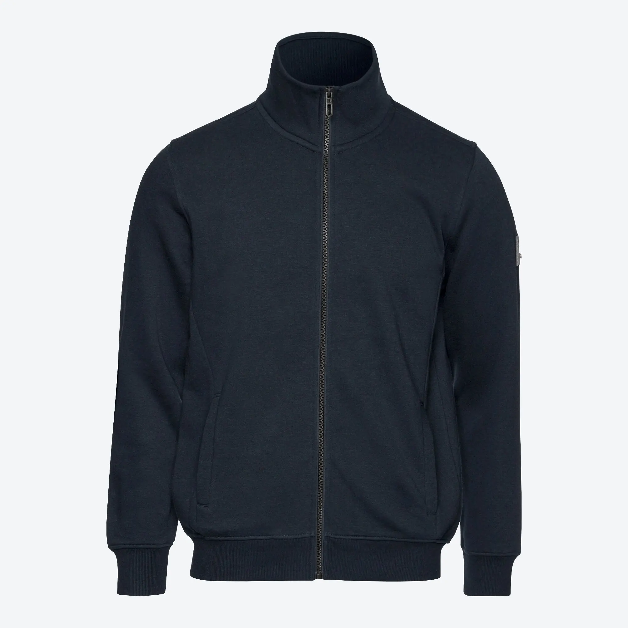 Bild von Herren-Fleece-Jacke mit Rippbündchen