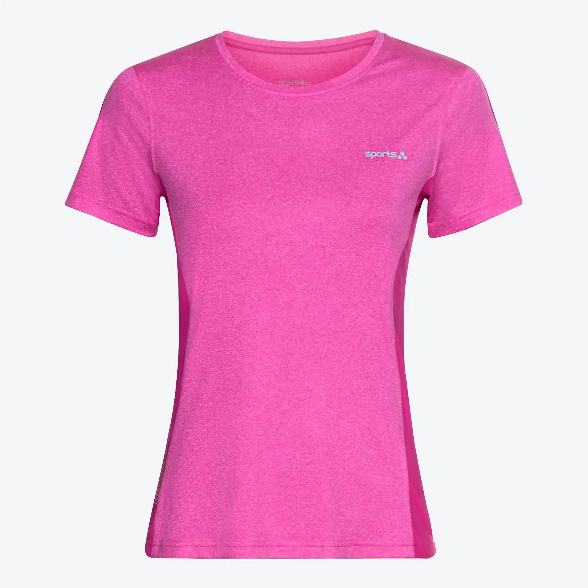 Bild von Damen-Funktions-T-Shirt mit Kontrast-Nähten