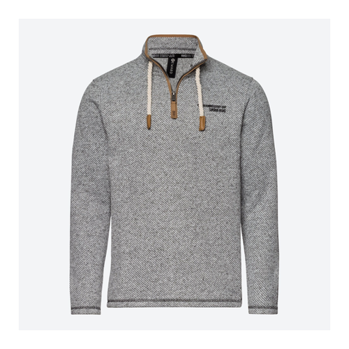 Bild von Herren-Strickfleece-Troyer mit Kordelzug im Test
