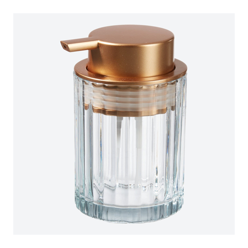 Bild von Eleganter Seifenspender in Gold-Optik