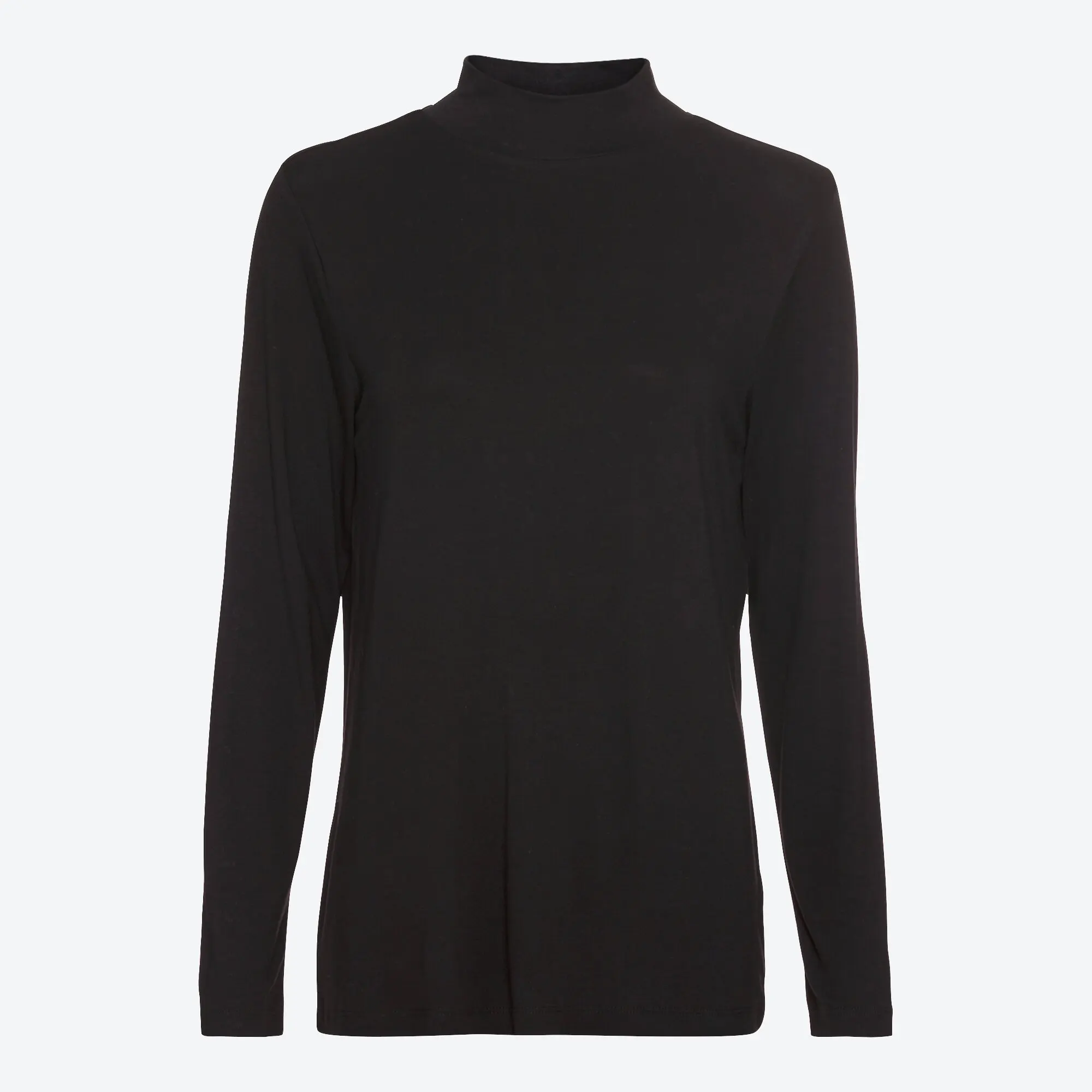 Bild von Damen-Shirt mit hohem Kragen