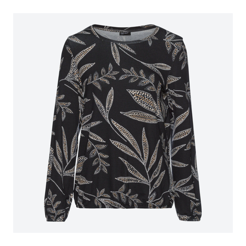 Bild von Damen-Shirt mit elastischen Ärmelöffnungen