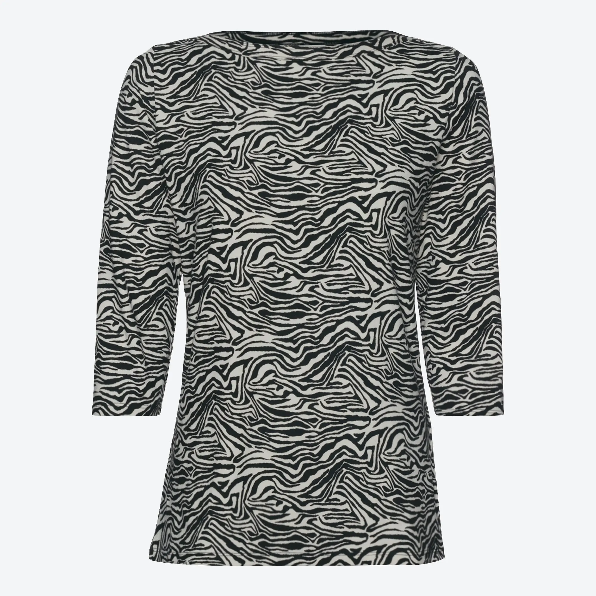 Bild von Damen-Langarmshirt mit Muster