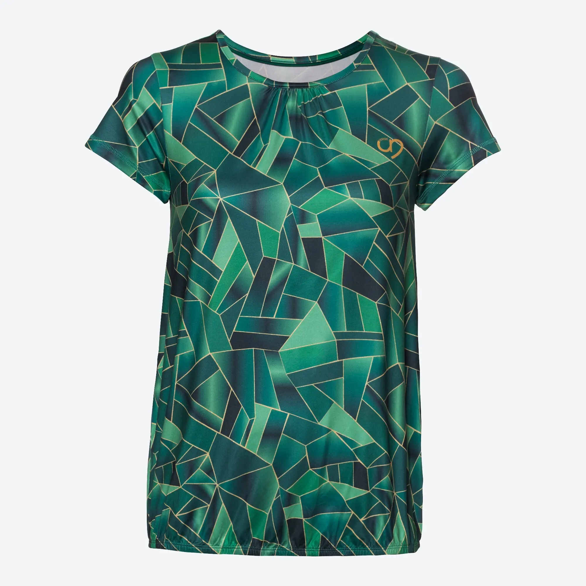 Bild von Damen-Funktions-T-Shirt mit Front-Aufdruck