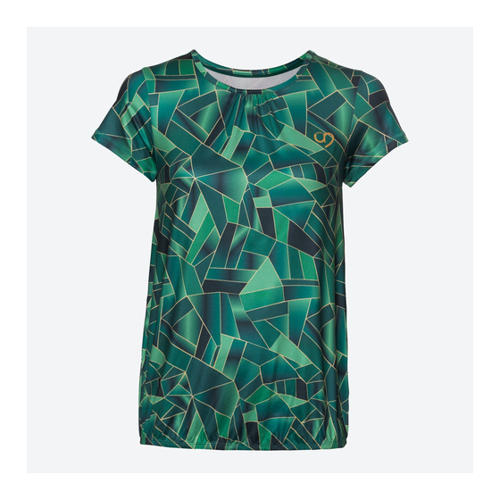 Bild von Damen-Funktions-T-Shirt mit Front-Aufdruck – Der perfekte Begleiter für Ihr Workout