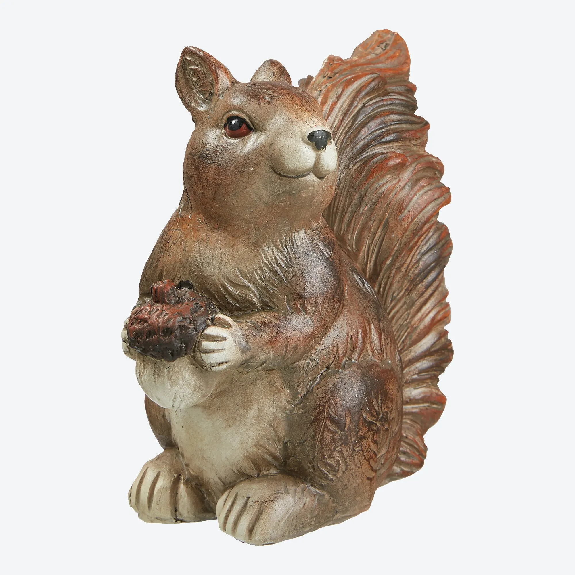 Bild von Deko-Eichhörnchen mit Eichel, ca. 15x7,5x14,5cm