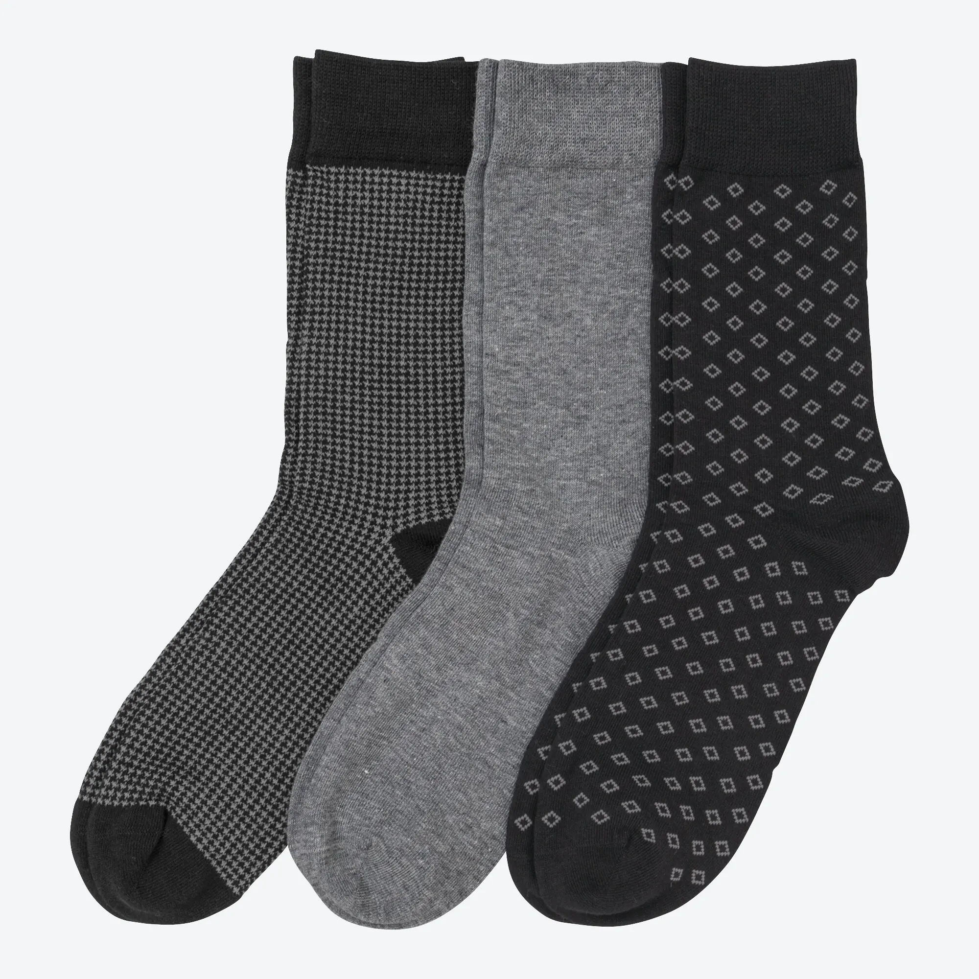 Bild von Herren-Socken mit grafischer Musterung, 3er-Pack