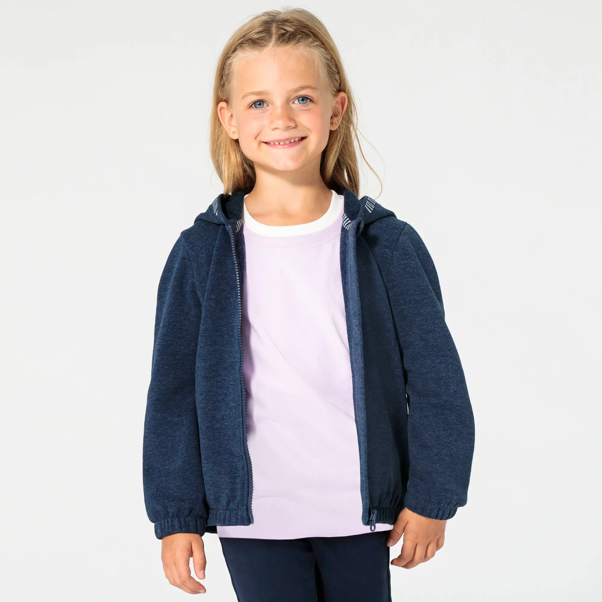 Bild von Kinder-Sweatjacke mit Reißverschluss