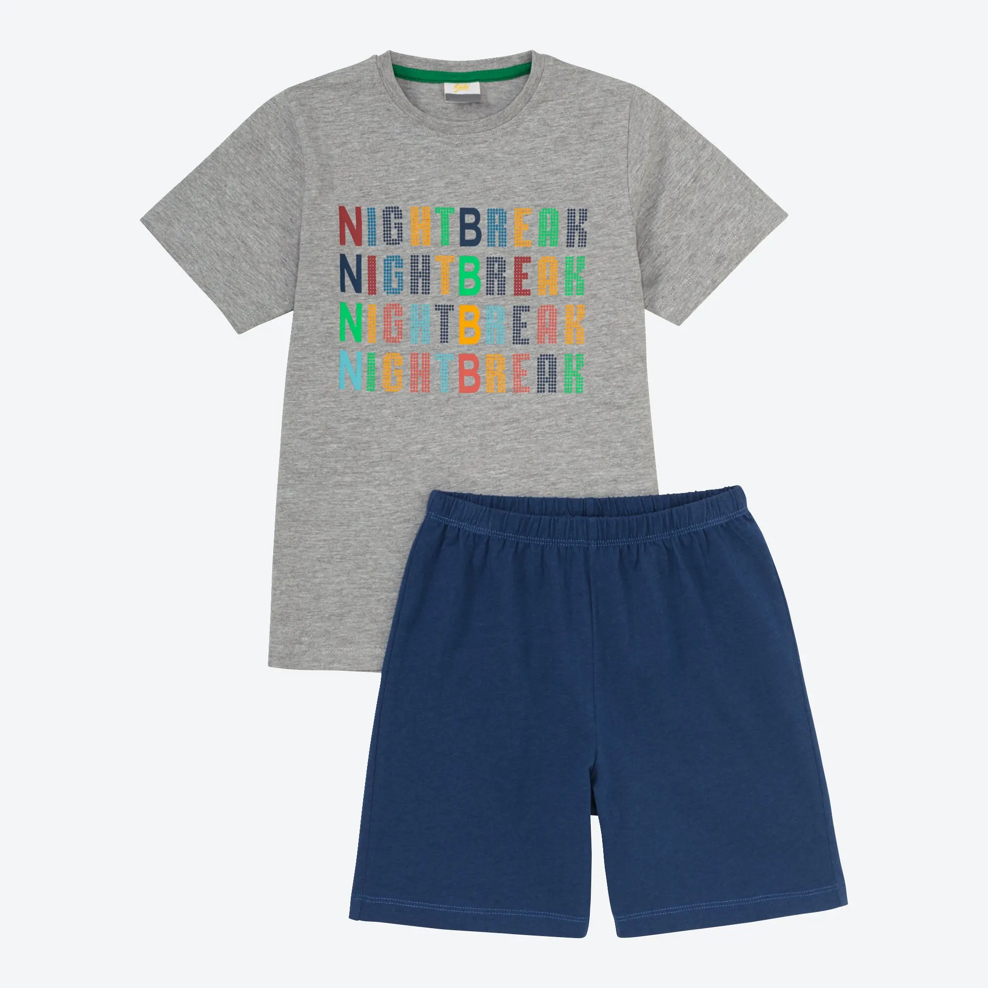 Bild von Kinder-Jungen-Shorty mit Schriftzug, 2-teilig