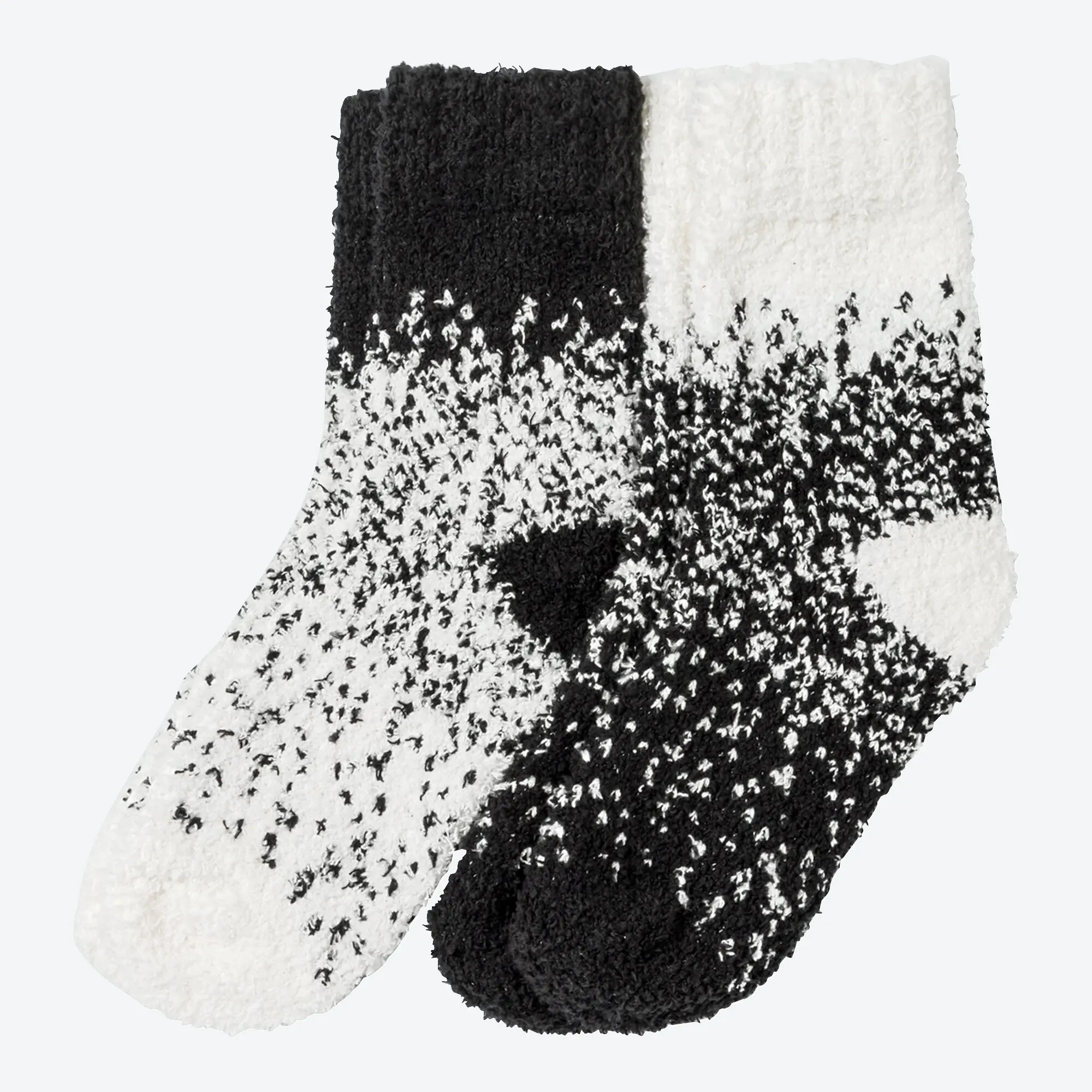 Bild von Damen-Kuschelsocken mit Punkte-Muster, 2er-Pack