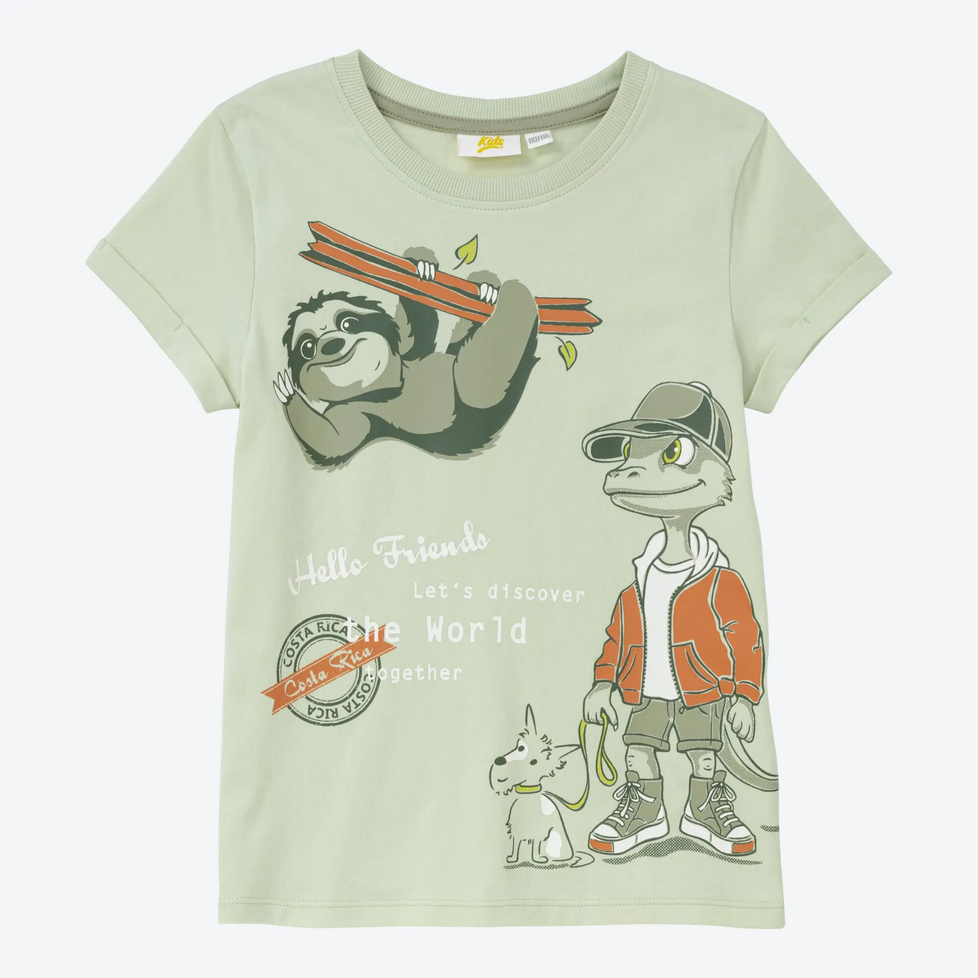 Bild von Kinder-Jungen-T-Shirt mit Tier-Motiven