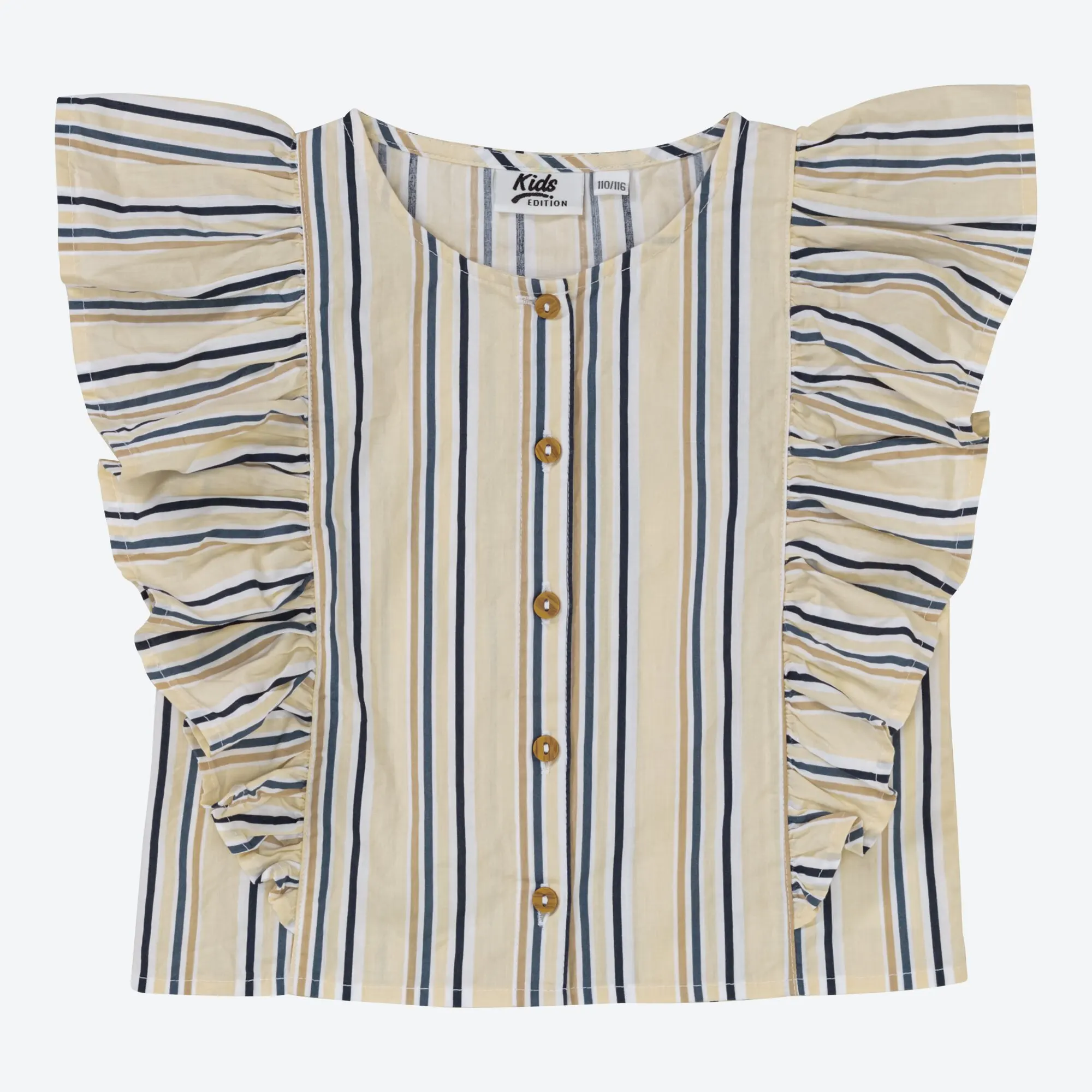 Bild von Kinder-Mädchen-Bluse mit Rüschen