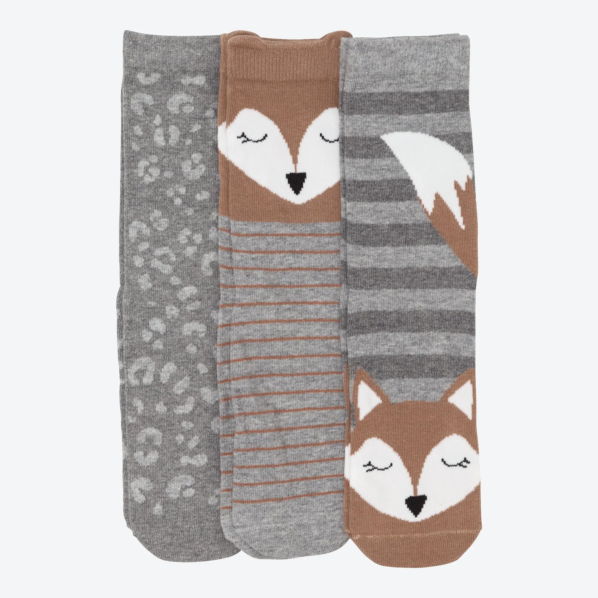 Bild von Damen-Socken mit unterschiedlichen Designs, 3er-Pack