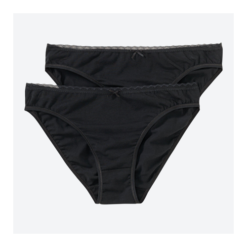 Bild von Damen-Minislip mit Spitze, 2er-Pack