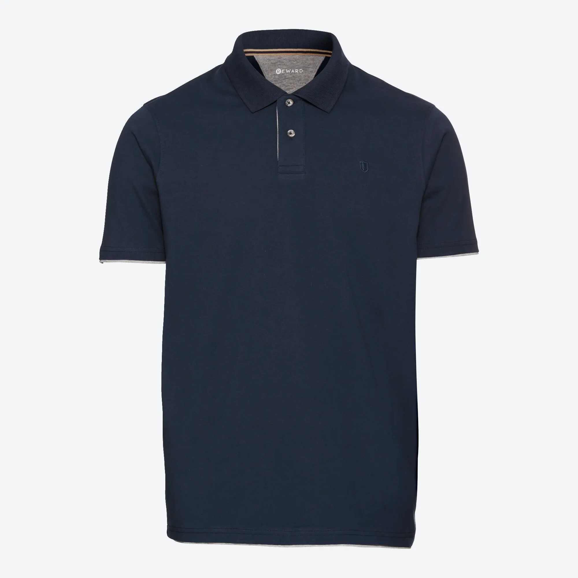 Bild von Herren-Poloshirt aus reiner Baumwolle