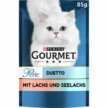 Bild von GOURMET Perle Duetto 26x85g Lachs & Seelachs