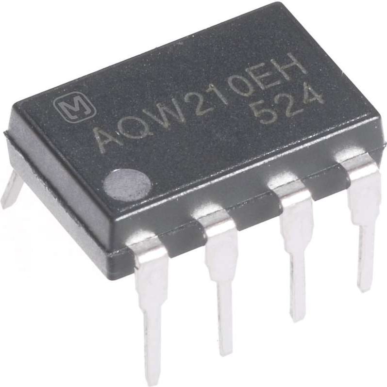 Bild von Panasonic PhotoMOS-Relais AQW_EH-Serie AQW210EH Pole 8 Pin 2 Schließer 350 V DC/AC 120 mA (AQW210EH)
