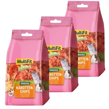 Bild von MultiFit Nature snacks Karottenchips 100g