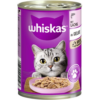 Bild von Whiskas Adult 1+ Gelee 12x400g Lachs