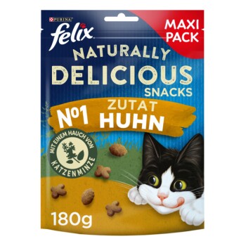 Bild von Felix Naturally Delicious 6x180g Huhn mit Katzenminze