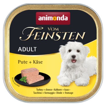 Bild von animonda Vom Feinsten Adult in Sauce 22x150g Pute und Käse