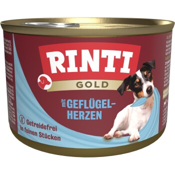 Bild von RINTI Gold Adult Geflügelherzen 24x185 g
