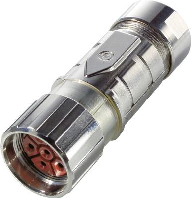 Bild von Epic® Rundsteckverbinder LS1 D6 76123000 Epic®LS1 D6 5PE K 7,5-15,5 Silber LAPP Inhalt: 1 St.