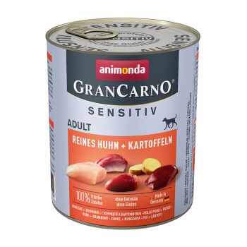 Bild von animonda GranCarno Adult Sensitiv Huhn & Kartoffel 24x800 g